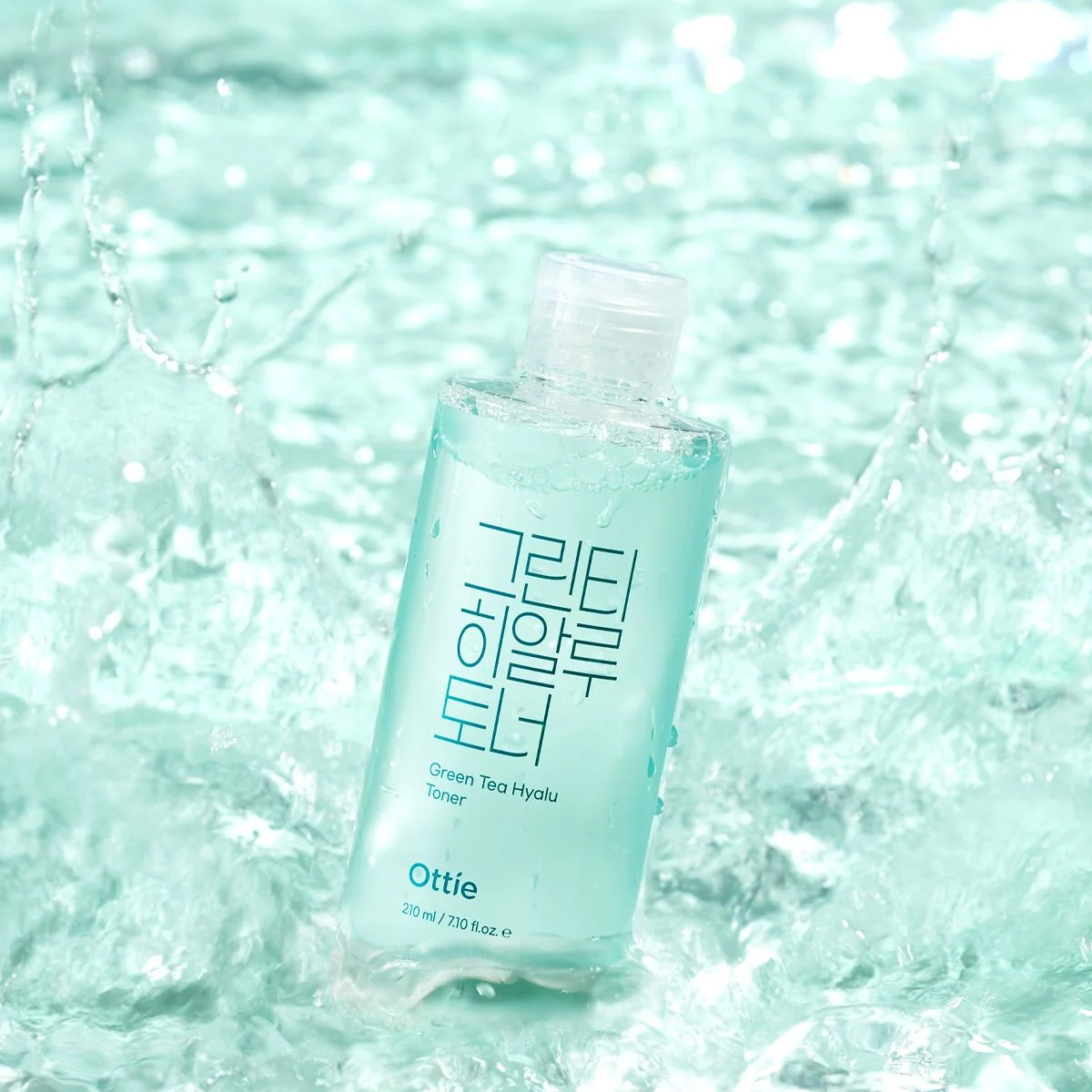 Ottie Green Tea Hyalu toner 210 ml