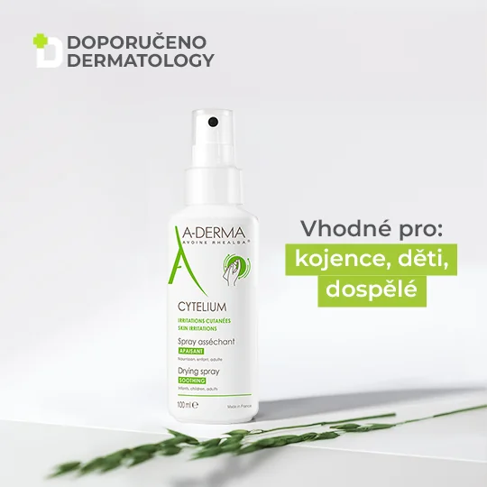 A-Derma Cytelium vysušující sprej 100 ml