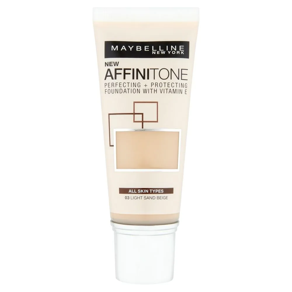 Maybelline Affinitone Light Sand Beige 03 hydratační make-up 30 ml