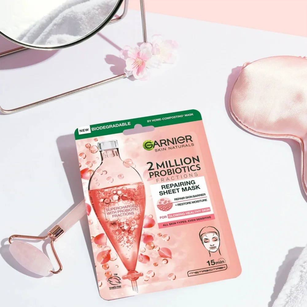 Garnier Skin Naturals Sheet Mask mix textilních masek 4+1 ks mutipack