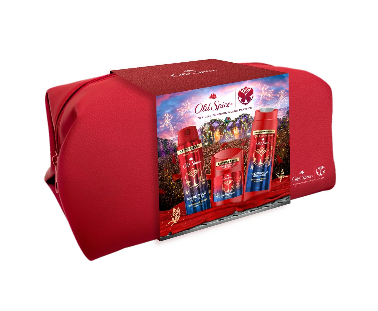 Old Spice Xmass sada Tomorrowland deodoranty a sprchový gel 3 ks