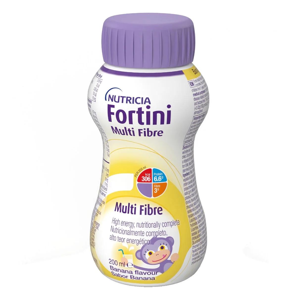 Fortini Pro děti s vlákninou Banán 200 ml