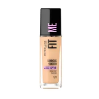 Maybelline Fit me Luminous + Smooth odstín 120 Classic Ivory
