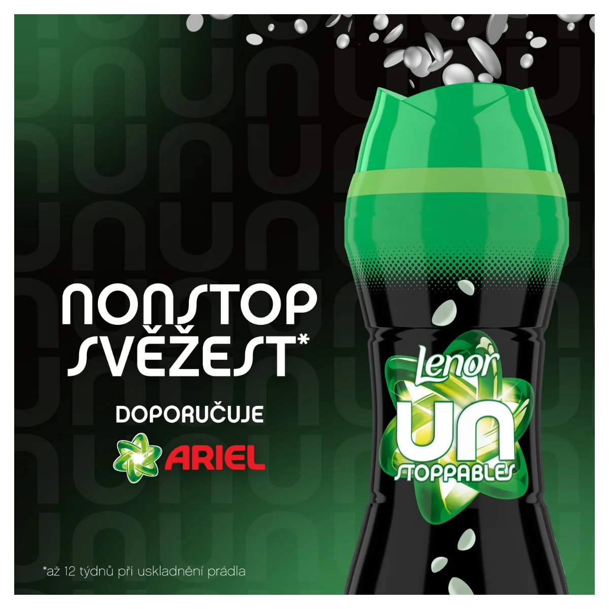 Lenor Unstoppables Vonné perličky Scent of Ariel 270 g