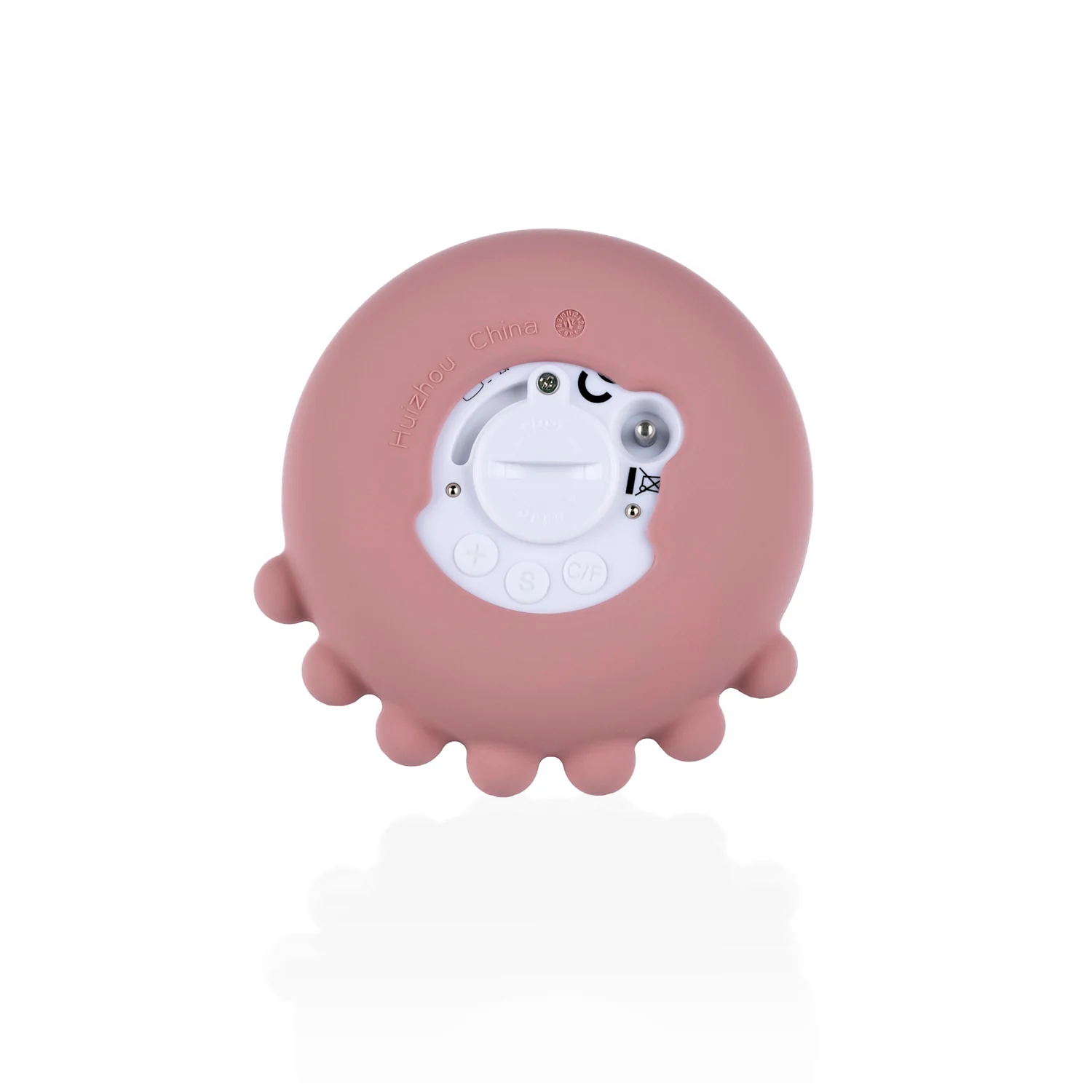 Zopa Silikonový digitální teploměr 2v1, Old Pink 2