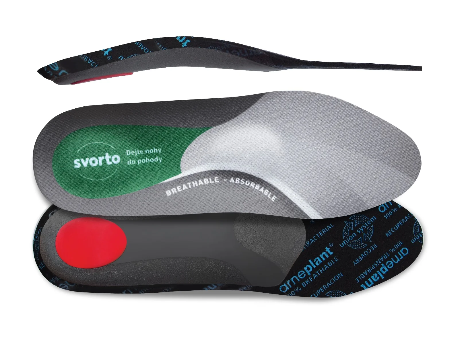 Svorto 055 Vložky skelet antibacterial vel. 46 1 pár