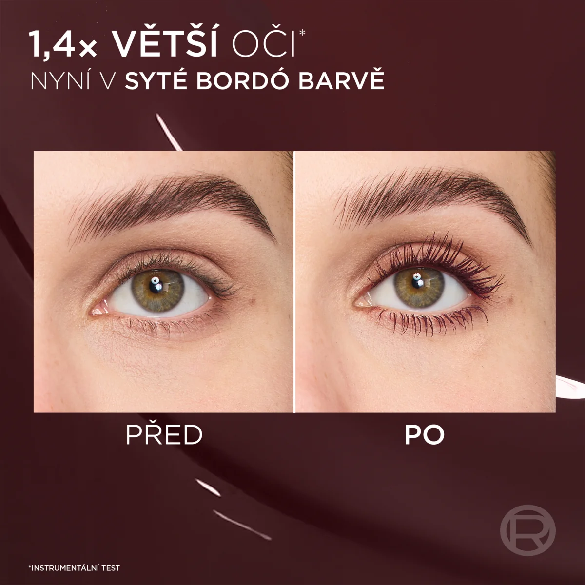 Loréal Paris Volume Millions Lashes Panorama Bordeaux řasenka 9,9 ml