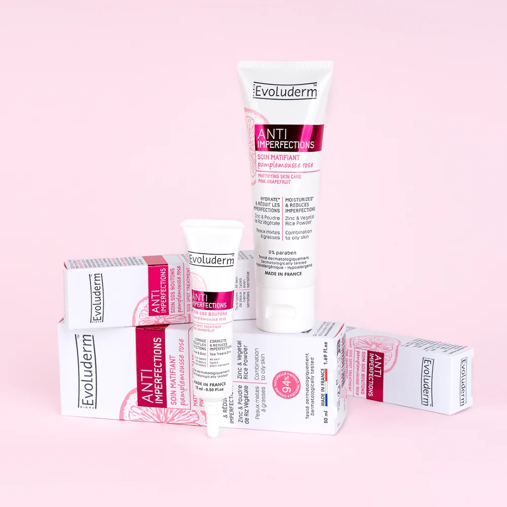 Evoluderm Matující krém pro problematickou pleť Pink Grapefruit 50 ml