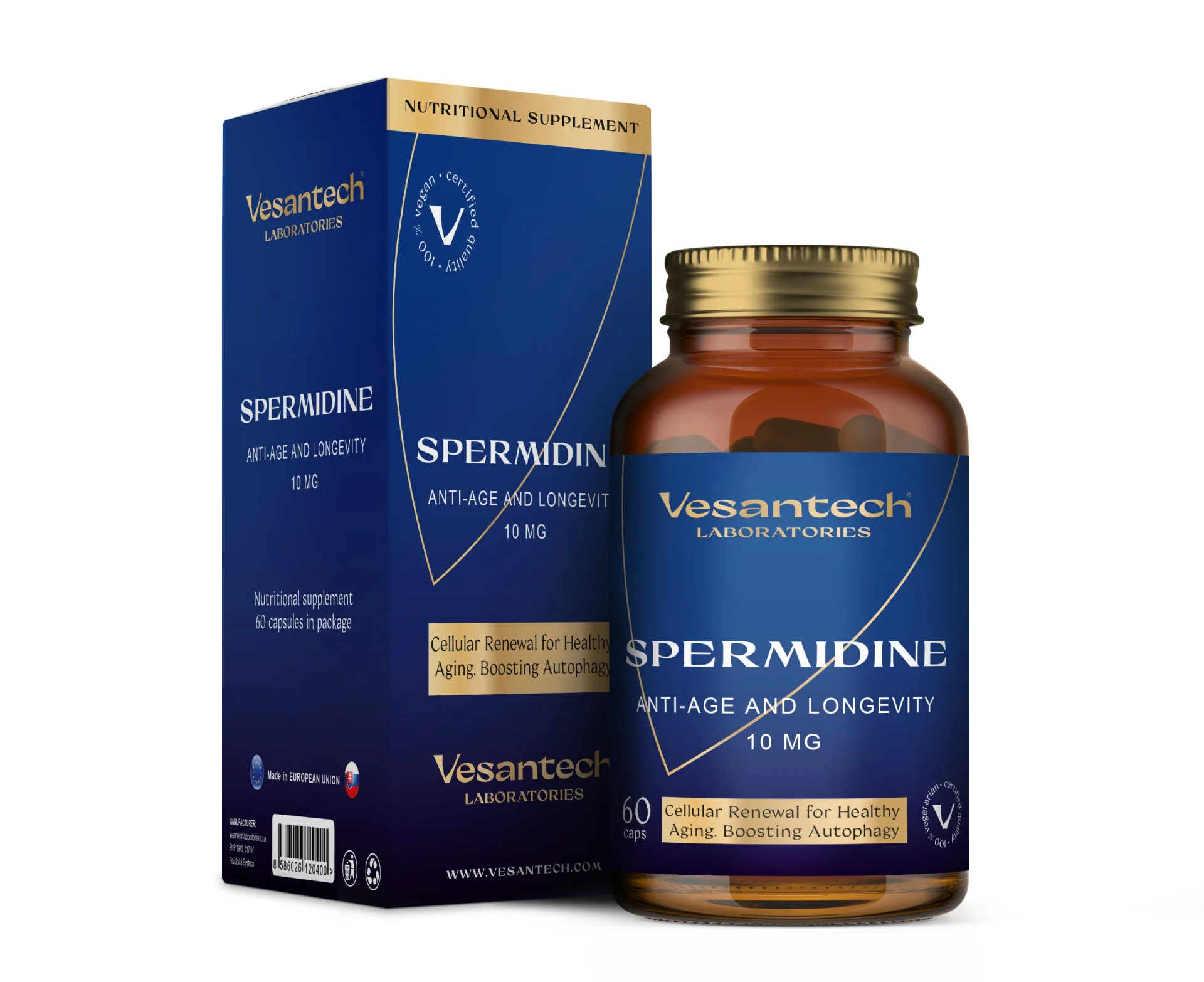 Zdravý svet Vesantech Spermidin 10 mg