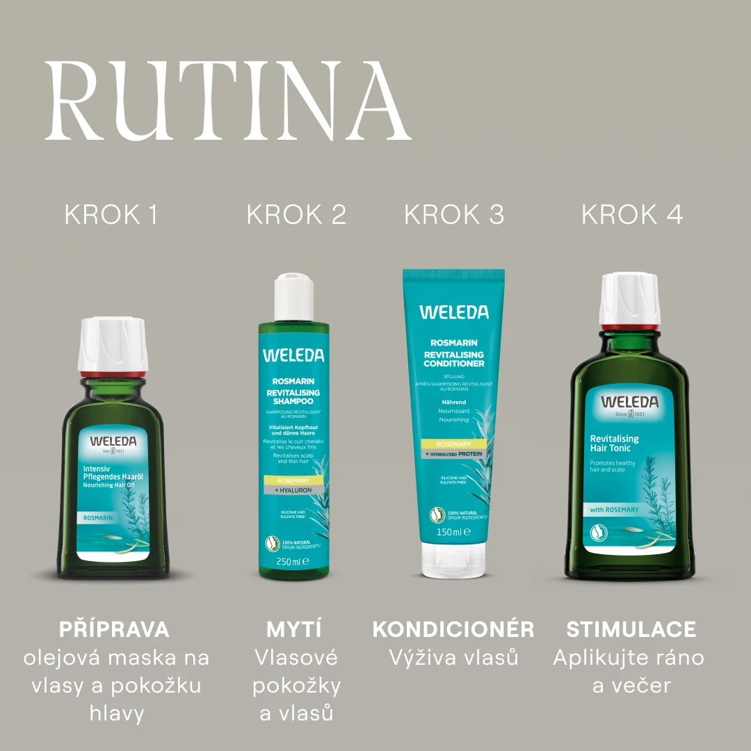 Weleda Rozmarýnové vlasové tonikum 100 ml