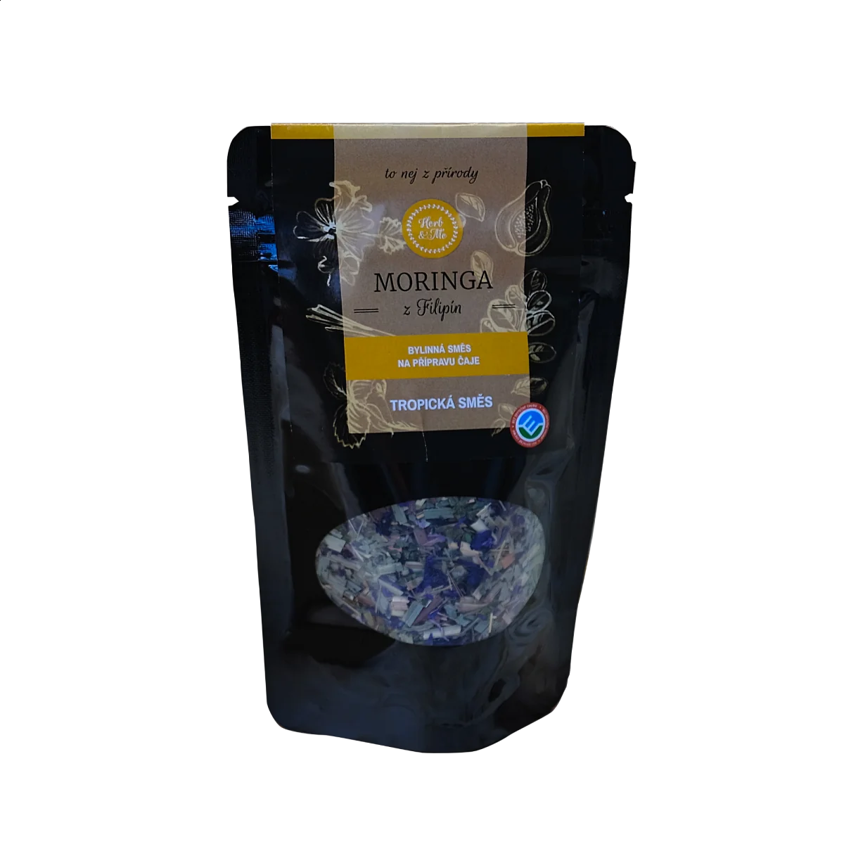 Herb&Me Moringa Čaj Zlatá moringa bylinná směs 50 g