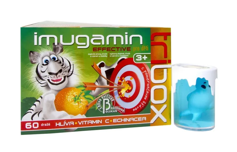 Imugamin Effective pro děti 60 dražé + sliz