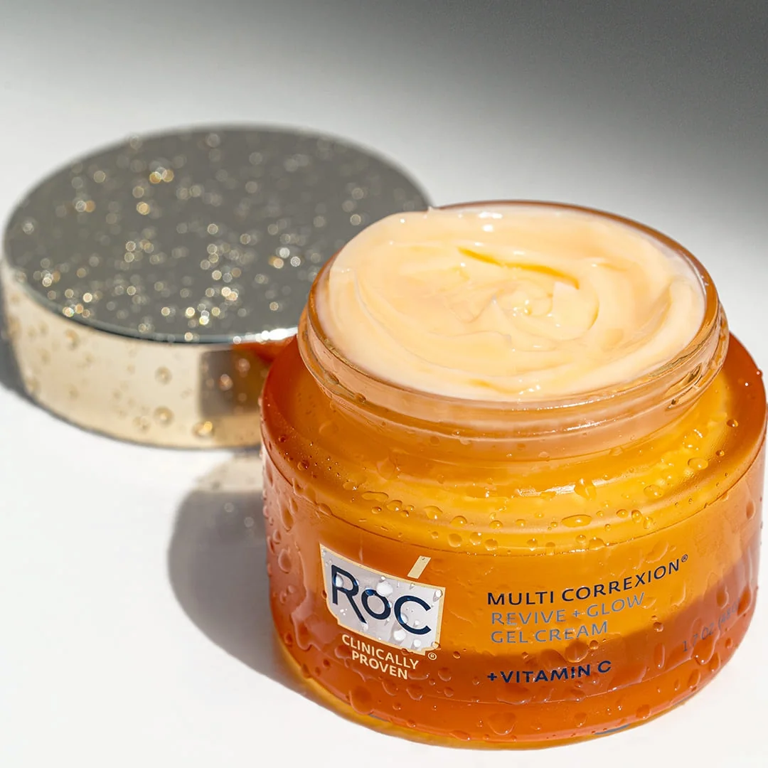 RoC Multi Correxion Revive + Glow gelový krém 50 ml