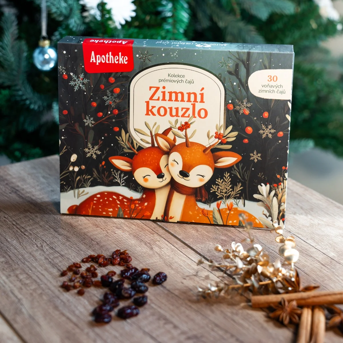 Apotheke Zimní kouzlo 2026 dárková kolekce čajů 30 sáčků