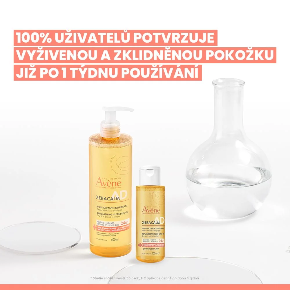 Avène Xeracalm AD relipidační mycí olej 100 ml