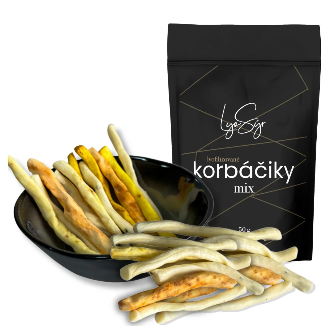 Lyopotraviny MiXniSi - Lyofilizované korbáčiky - 5 druhů, 100 g, 100 g