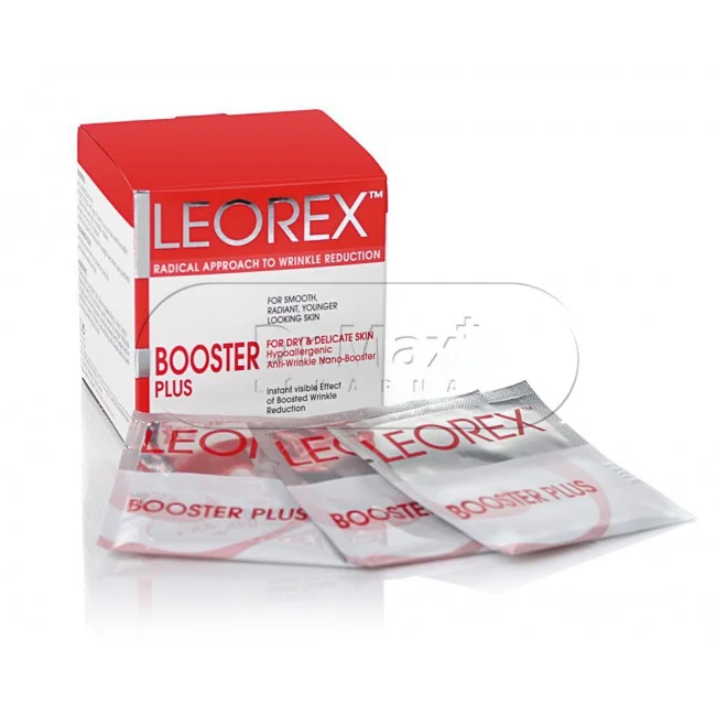 LEOREX Booster PLUS Maska na vyhlazení vrásek 3.3gr 10 sáčků