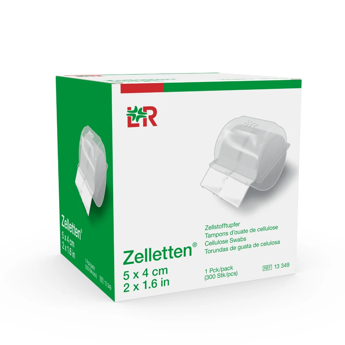 Zelletten Tampony z buničité vaty 5 x 4 cm role 2x500 ks