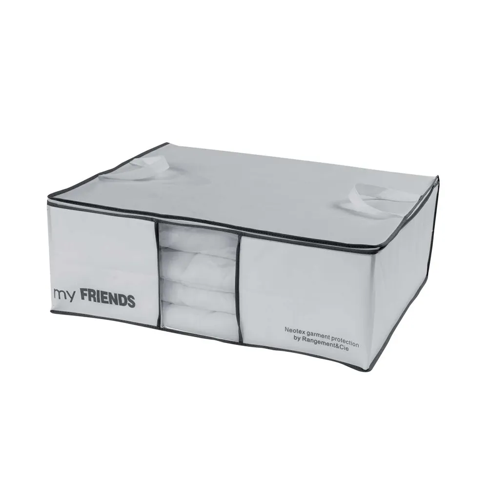 Compactor My Friends 58 x 68 x 22 cm úložný box na peřiny bílý
