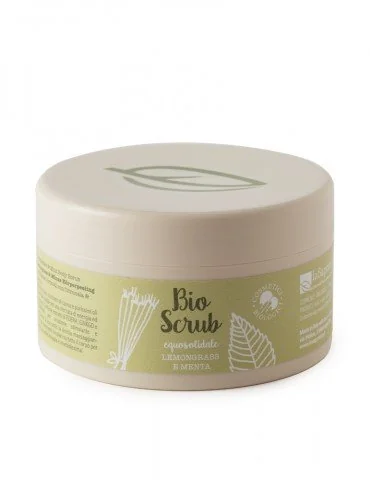 laSaponaria Tělový peeling s citrónovou trávou a mátou BIO 250 g