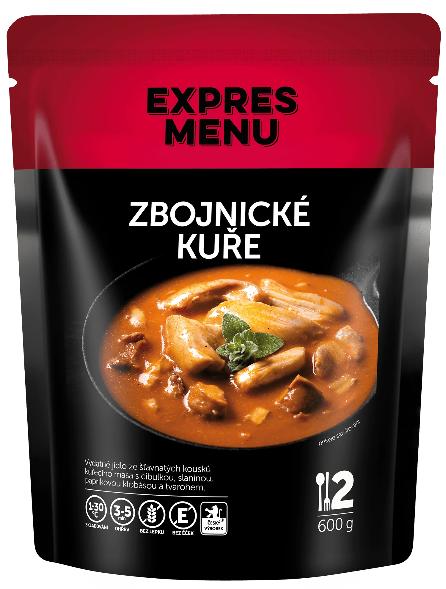 EXPRES MENU Zbojnické kuře 600 g (1 porce)