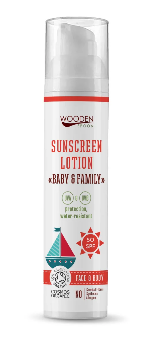 WoodenSpoon Opalovací tělové mléko SPF50 100 ml