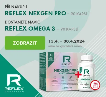 Reflex NAVÍC Omega 3 (duben 2024)