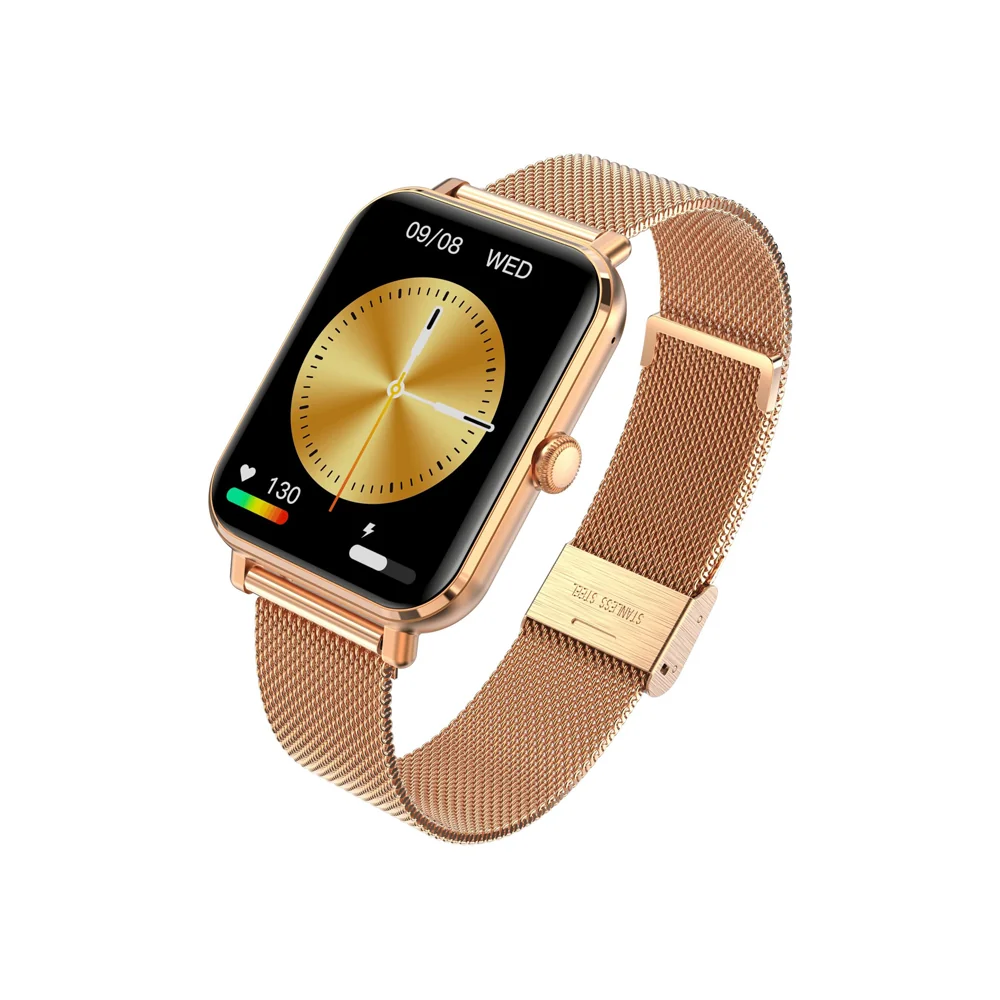 Garett Smartwatch GRC CLASSIC smart hodinky Gold Steel