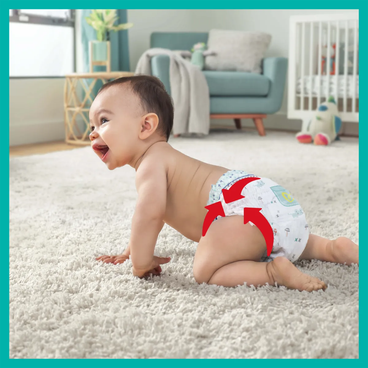 Pampers Premium Care Pants vel. 5 dětské plenkové kalhotky 52 ks