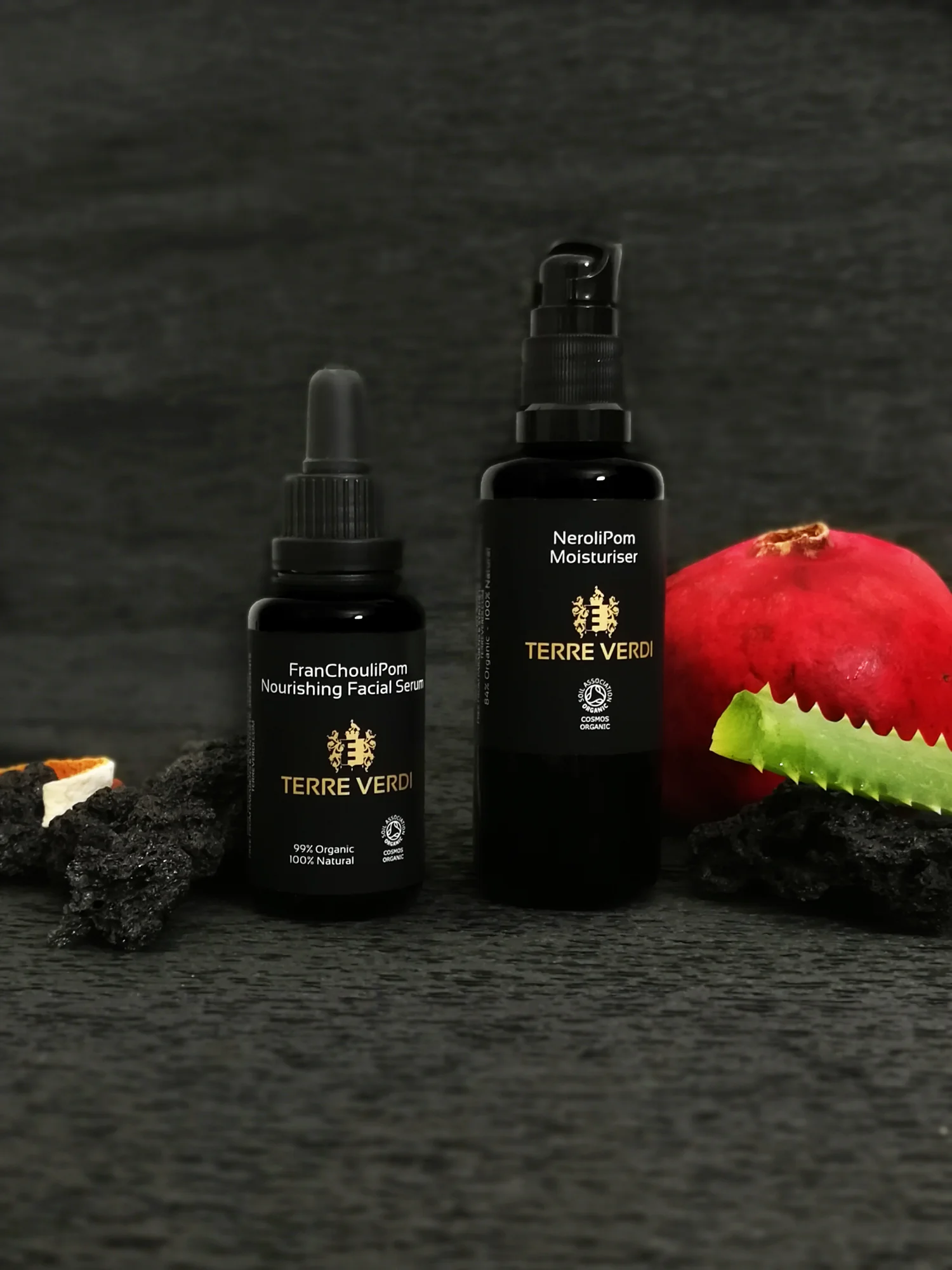 Terre Verdi Bio hydratační pleťový krém pro všechny typy pleti NeroliPom, 50 ml