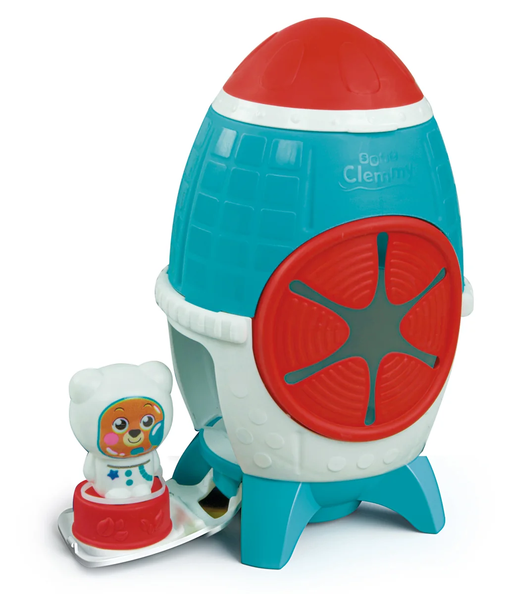 Clementoni Clemmy baby - senzorická raketa s kostičkami