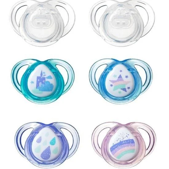 Tommee Tippee Dudlík silikonový AnyTime 0-6m 2 ks