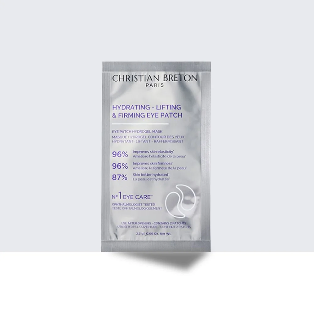 Christian Breton Liftox Sada na oči pro lifting sérum a polštářky 15 ml + 2 ks