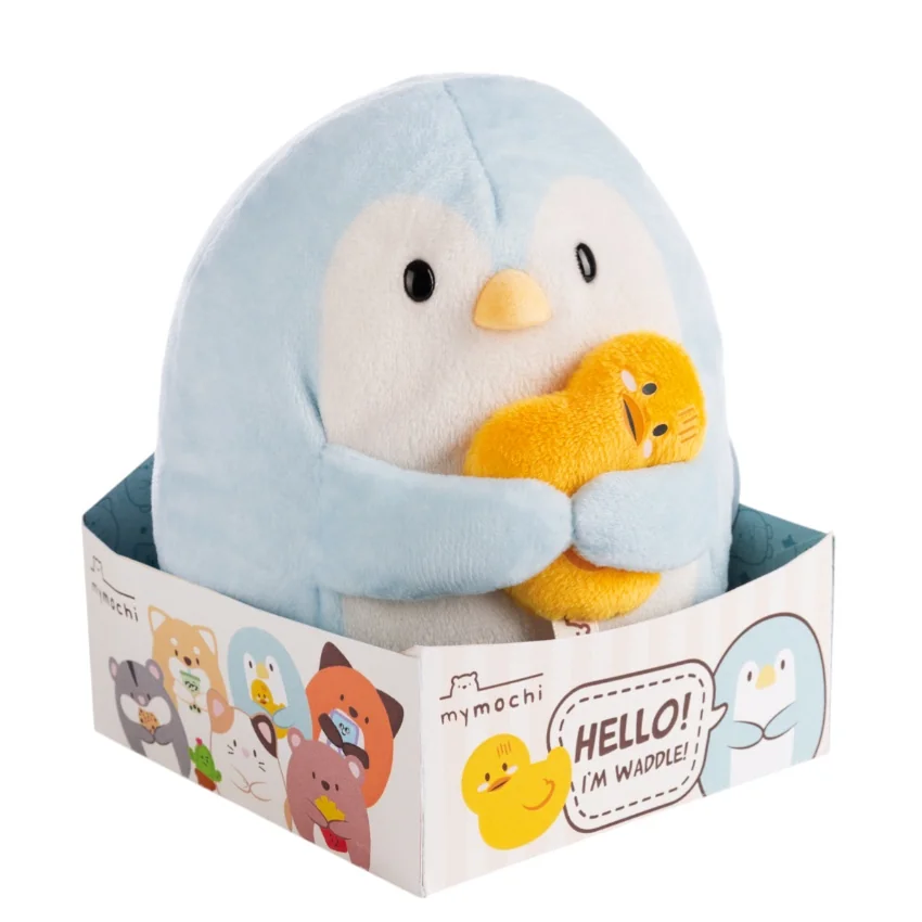 Nici Plyšová hračka Mymochi Tučňák Waddle 16 cm v dárkovém balení