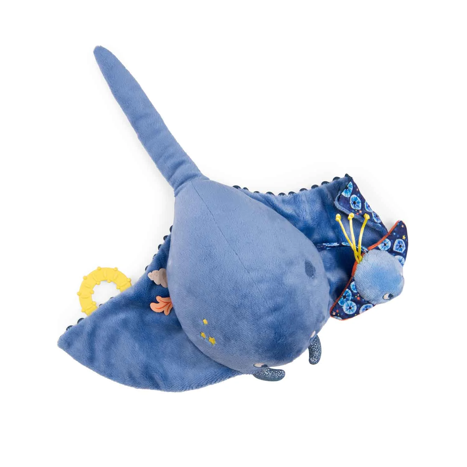 Moulin Roty Plyšový rejnok s aktivitami