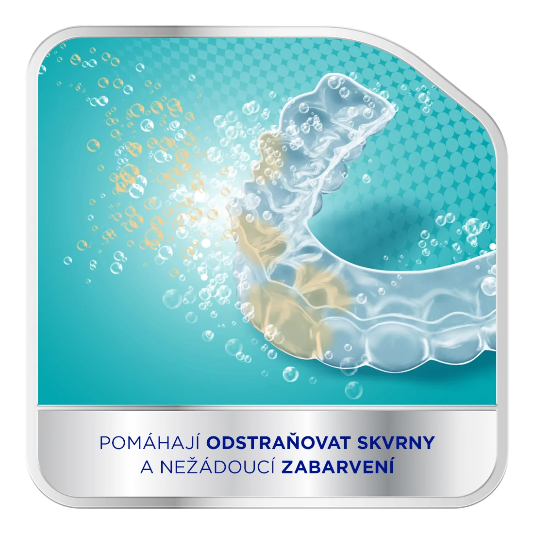 Corega Pro Cleanser Orthodontics čisticí tablety 30 ks