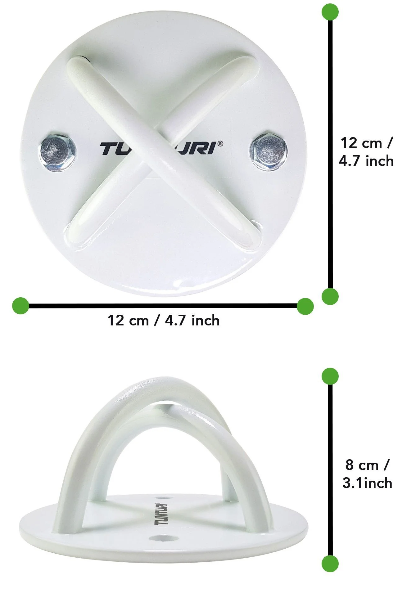 Tunturi Držák na zeď Suspension Trainer Mount White