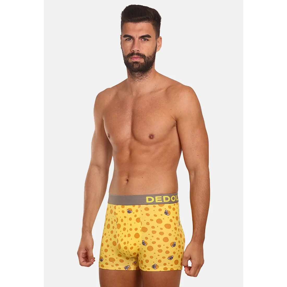Dedoles Veselé pánské boxerky Sýr (GMMT019) M