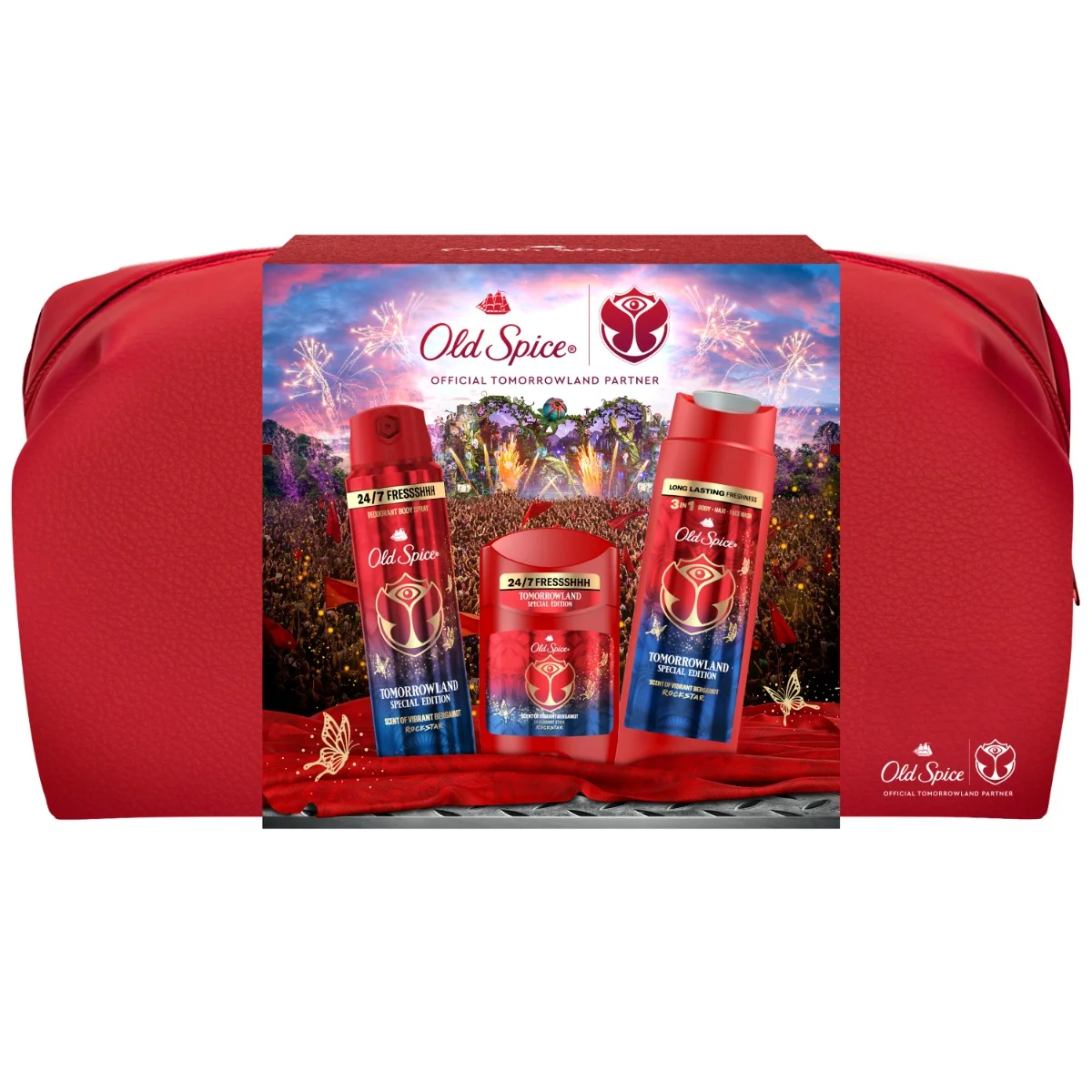 Old Spice Xmass sada Tomorrowland deodoranty a sprchový gel 3 ks