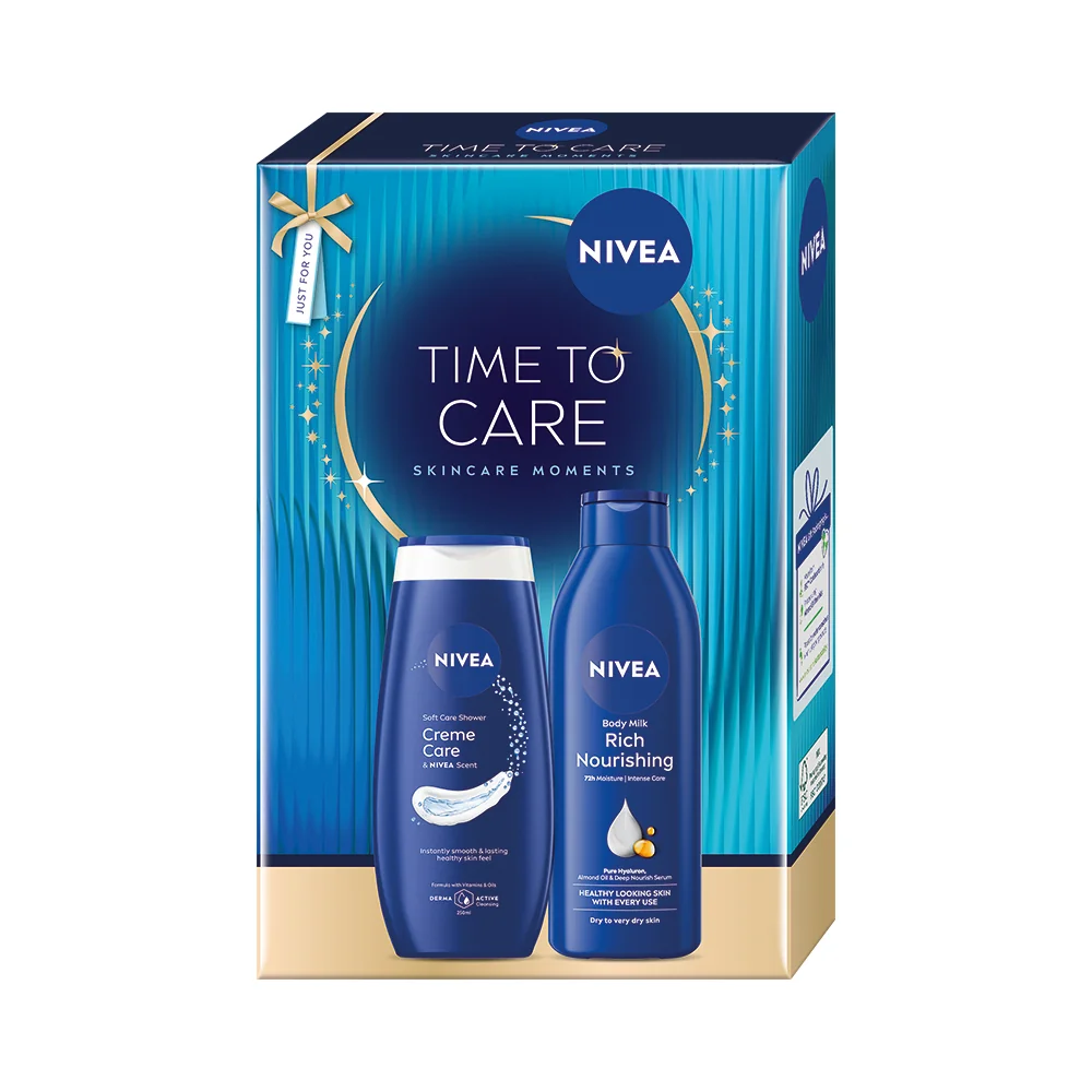 Nivea Time to Care box