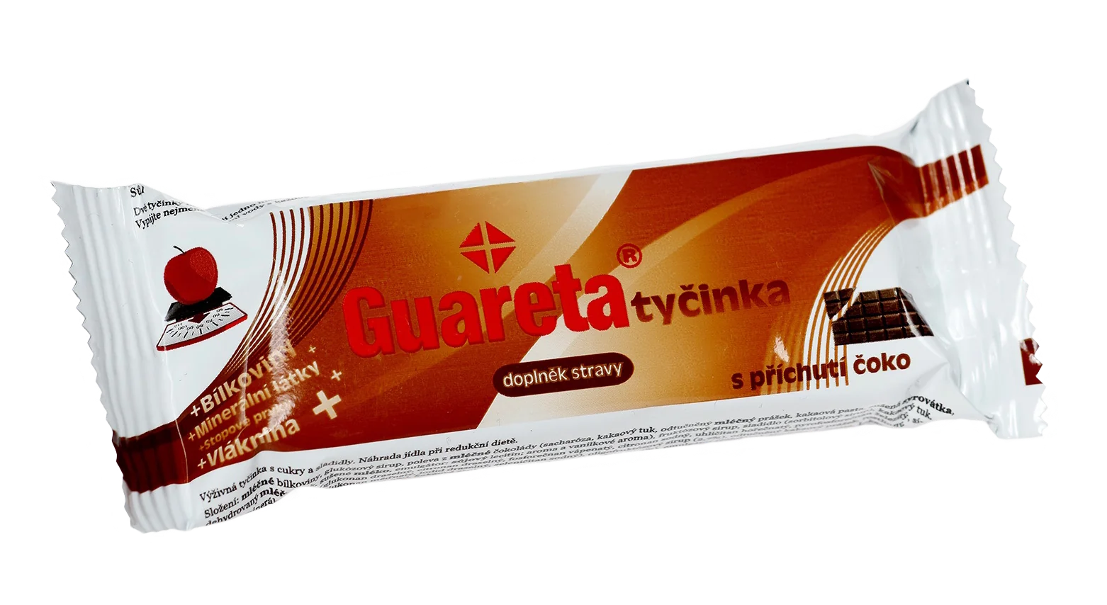 Guareta Tyčinka s příchutí čoko 44 g