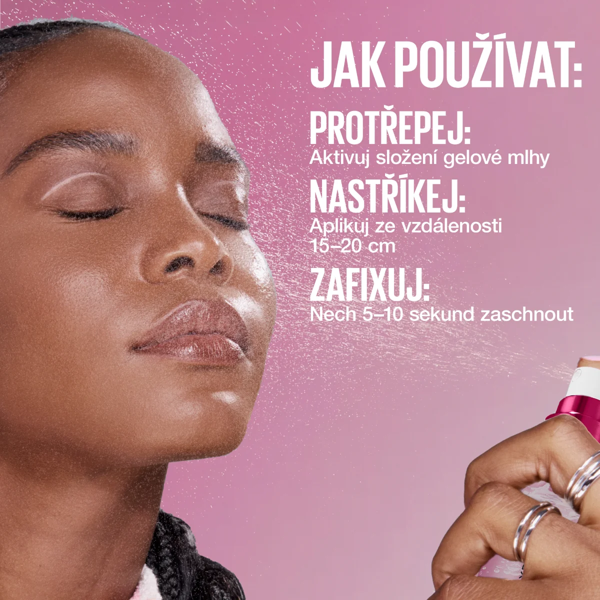 Maybelline Grippy Setting Mist fixační mlha 100 ml