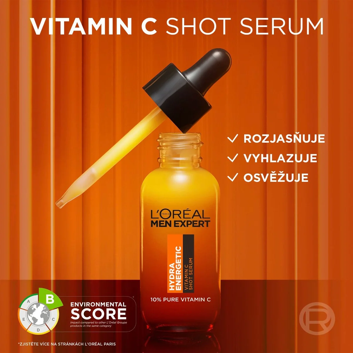 Loréal Paris Men Expert Hydra Energetic Vitamin C pleťové sérum 30 ml