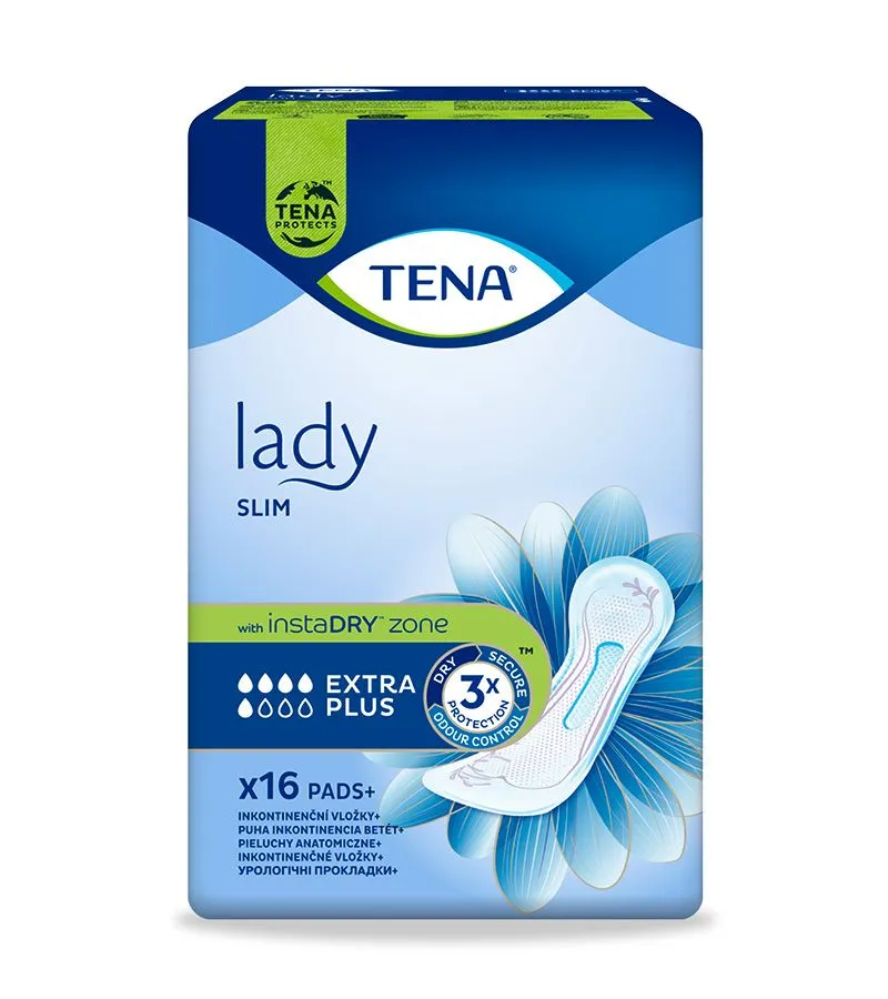 Tena Lady Slim Extra Plus inkontinenční vložky 16 ks