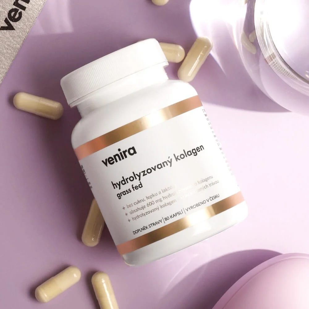 Venira Hydrolyzovaný kolagen grass fed 80 ks