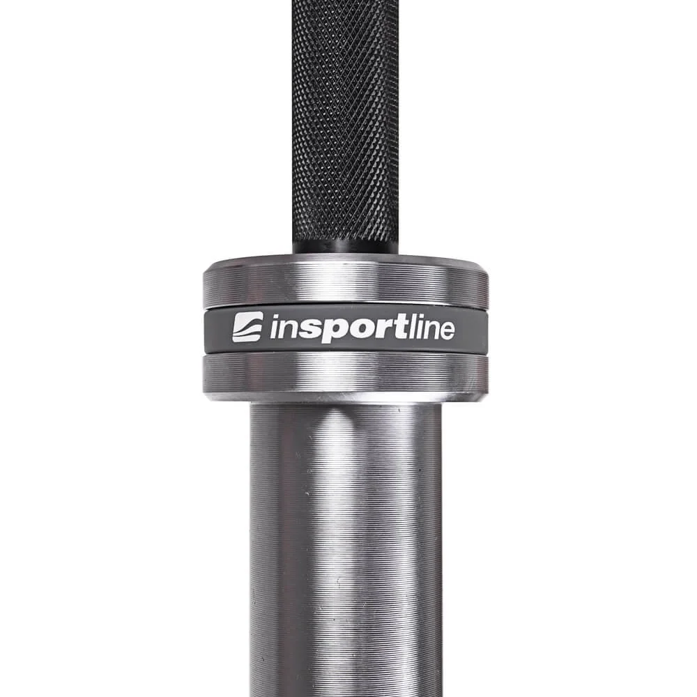 inSPORTline Vzpěračská tyč OLYMPIC OB-86 MTBH4 220cm/50mm 20kg, do 450kg, bez objímek