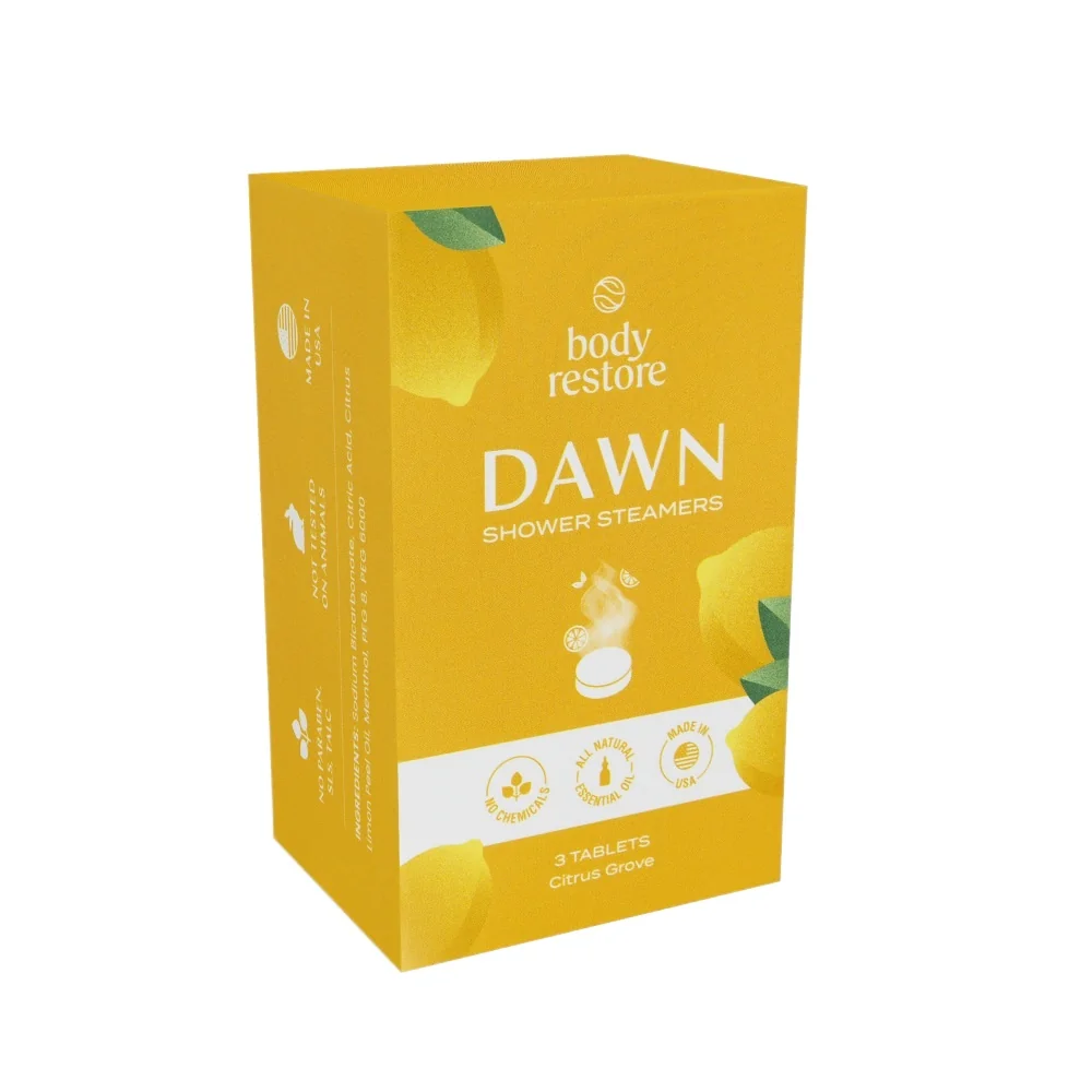 Body Restore Aromatické tablety do sprchy citrus 3 ks