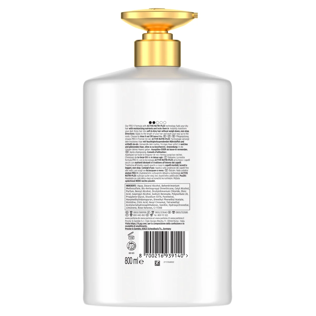 Pantene Pro-V Hydration Recharge kondicionér 800 ml