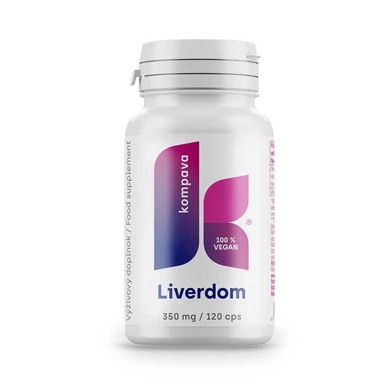 KOMPAVA Liverdom 350 mg / 90 cps