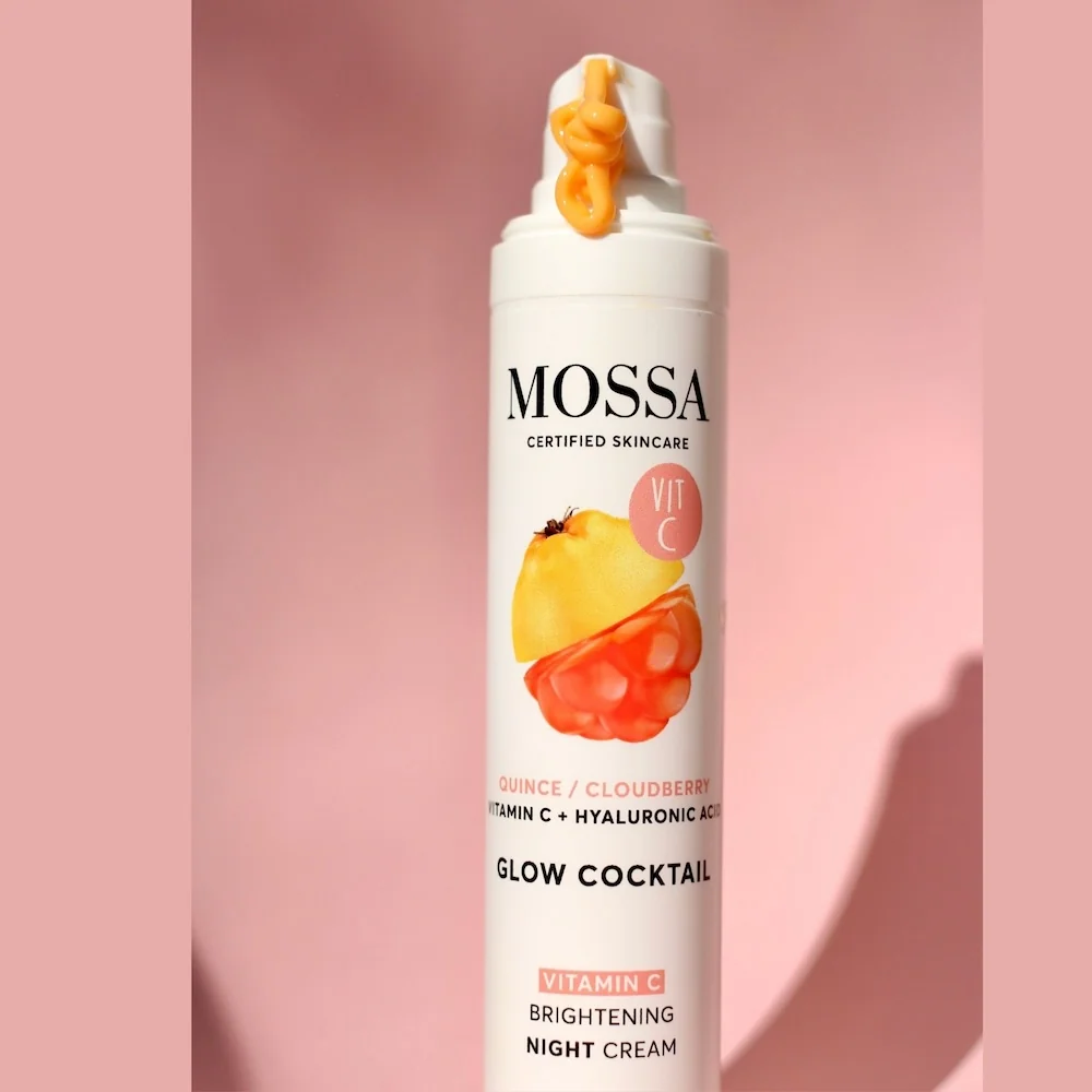 Mossa Glow Cocktail noční krém s vitamínem C 50 ml